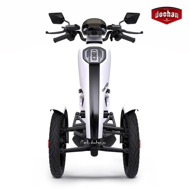 Электрический скутер Doohan iTango HO-1200W Белый Электрический скутер Doohan iTango HO-1200W Белый
